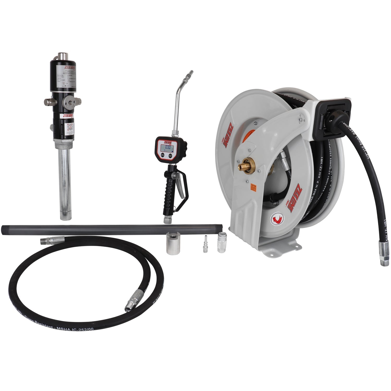 ZE1730K-16-600 – 5:1 Eco Series Pump Kit 16-Gal w/reel & meter-Zeeline by Milton®