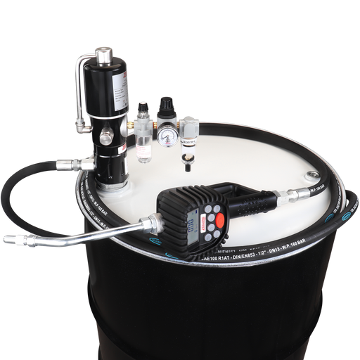 ZE1730K-55-300 – 5:1 Eco Series Pump Kit 55-Gal w/hose & preset meter-Zeeline by Milton®