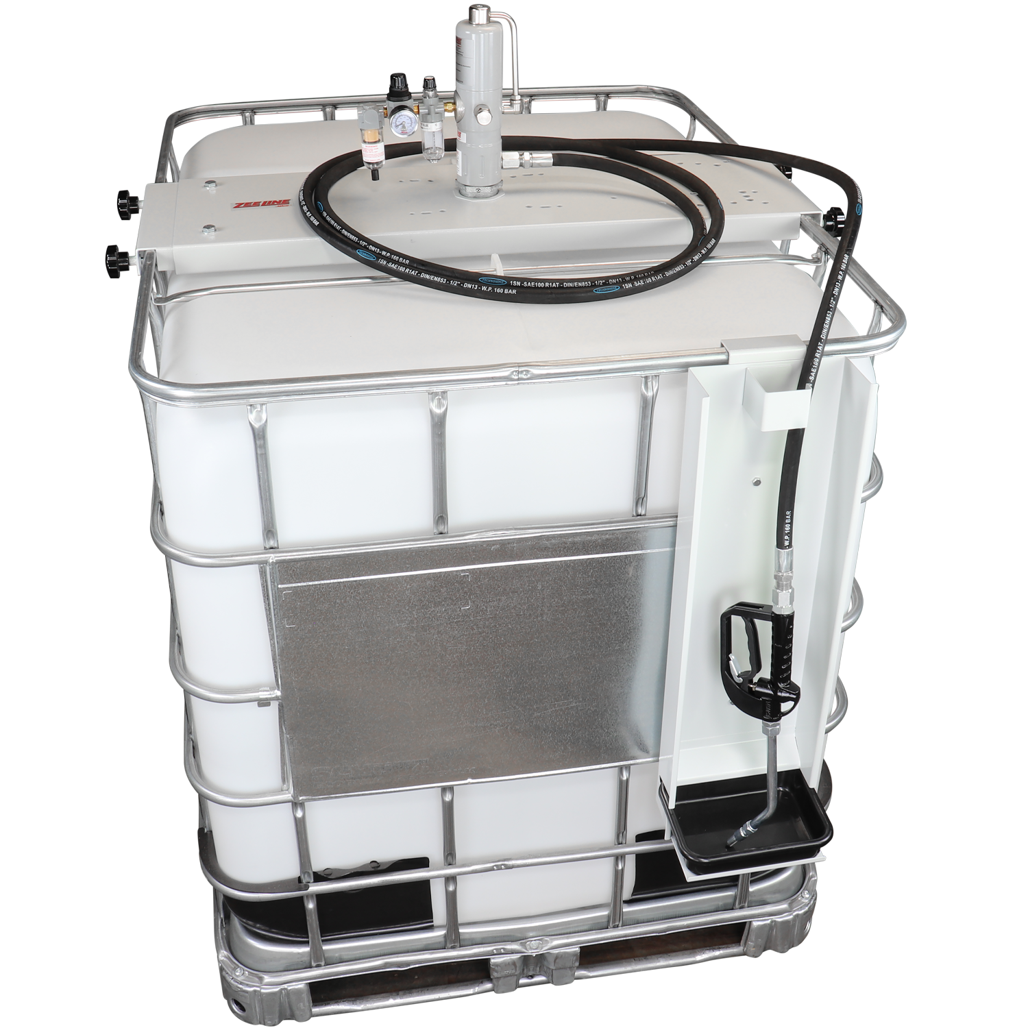 ZE1700K-IBC-100 - 3:1 Eco Series Pump Kit IBC w/hose & control valve-Zeeline by Milton®