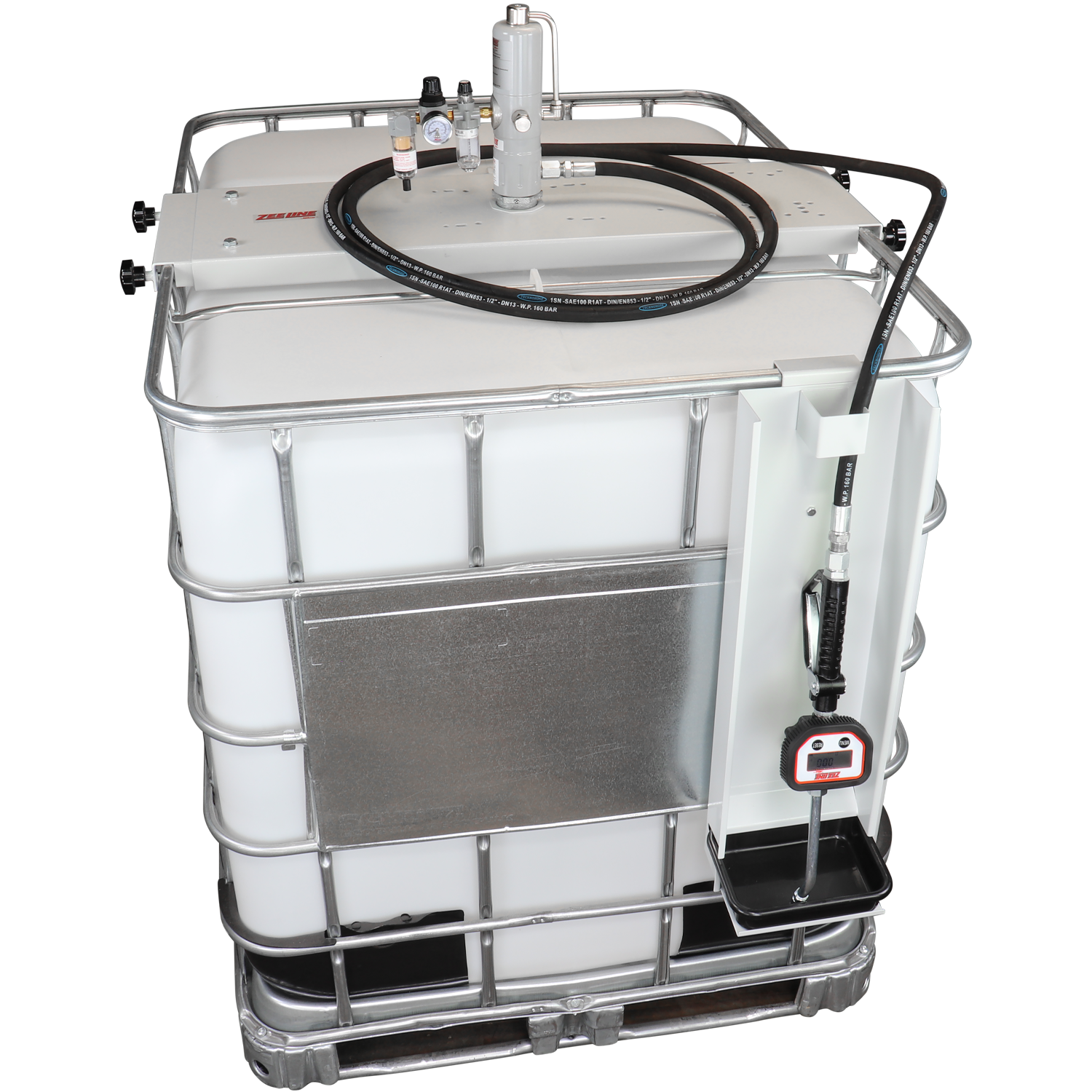ZE1700K-IBC-200 - 3:1 Eco Series Pump Kit IBC w/hose & meter-Zeeline by Milton®