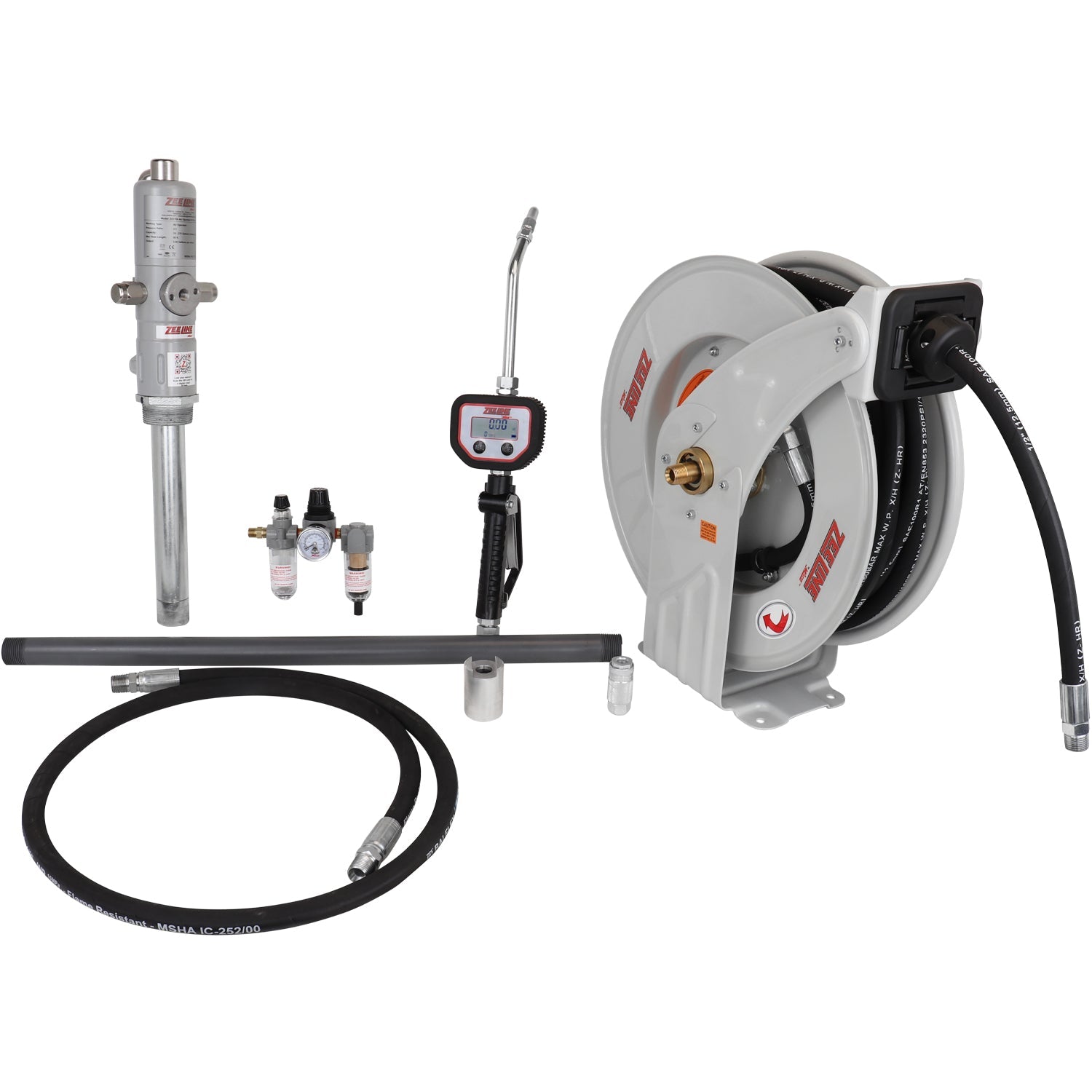 ZE1700K-16-600 – 3:1 Eco Series Pump Kit 16-Gal w/reel & meter-Zeeline by Milton®
