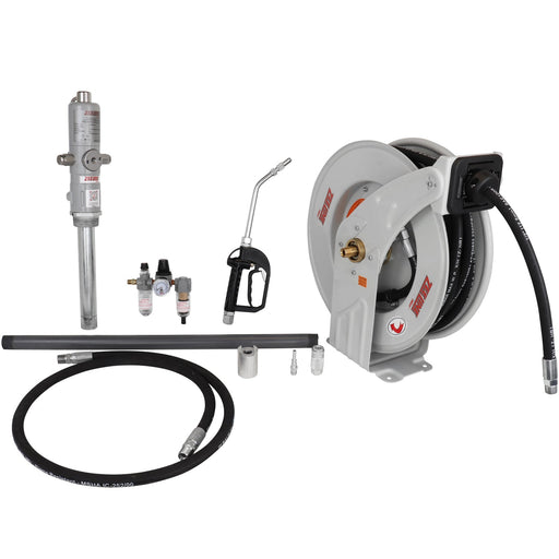 ZE1700K-55-400 – 3:1 Eco Series Pump Kit 55-Gal w/reel & nozzle-Zeeline by Milton®