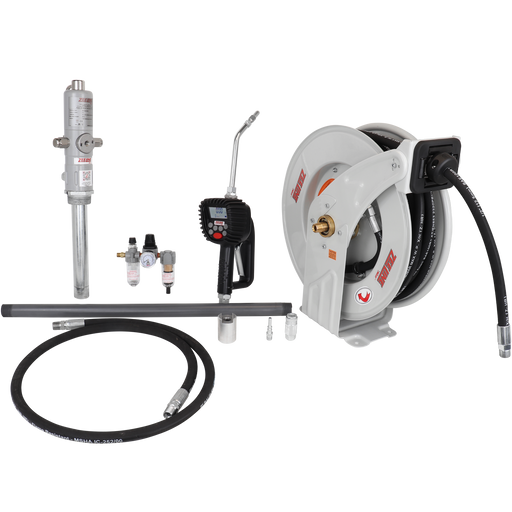 ZE1700K-55-500 – 3:1 Eco Series Pump Kit 55-Gal w/reel & preset meter-Zeeline by Milton®