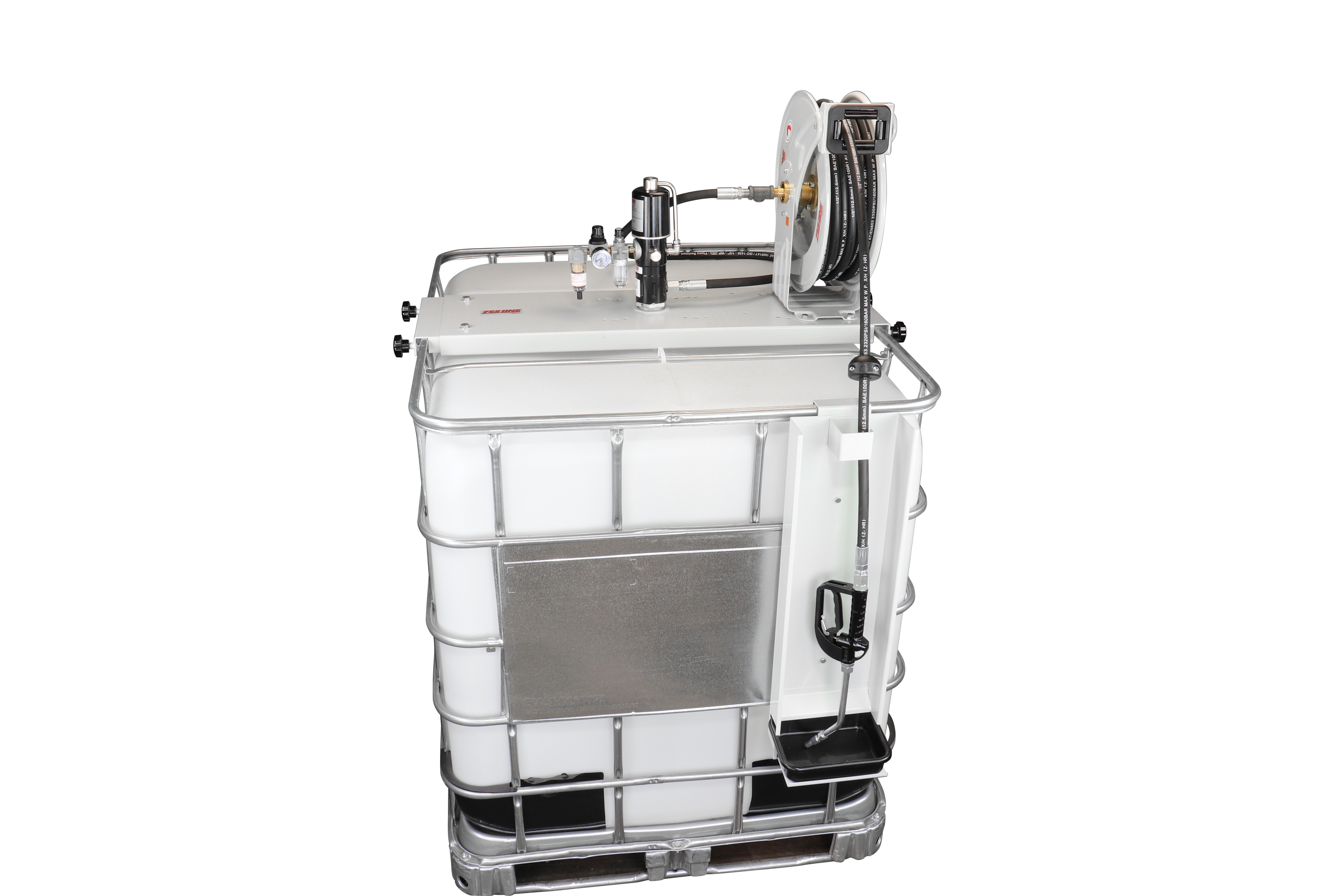 ZE1730K-IBC-400 - 5:1 Eco Series Pump Kit IBC w/reel & Control Valve-Zeeline by Milton®