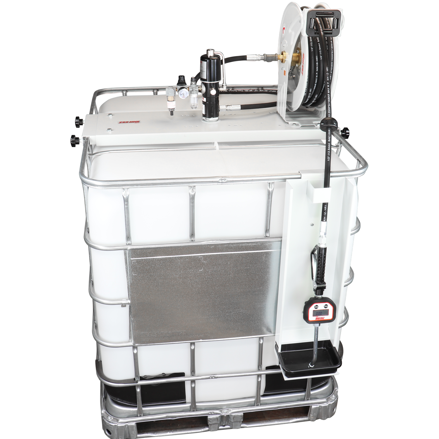ZE1730K-IBC-600 - 5:1 Eco Series Pump Kit IBC w/reel & meter-Zeeline by Milton®